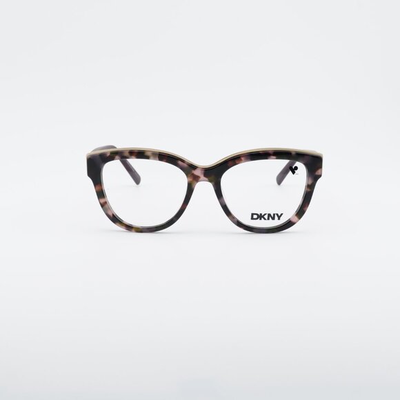 DKNY DK5064 265 Eyeglasses - Havana/Brown 54mm Cat Eye Frame main image 4